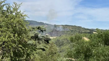 Incendie à Beaujeu - Rhône - 7 juillet 2026 - Feux de forêts et d'espaces naturels
