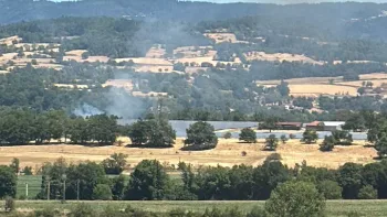 Incendie à Paulhaguet - Haute-Loire - 7 juillet 2026 - Feux de forêts et d'espaces naturels