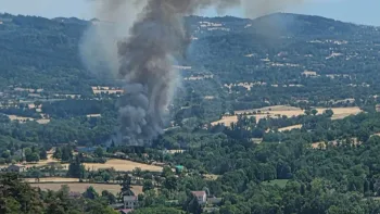 Incendie à Paulhaguet - Haute-Loire - 7 juillet 2026 - Feux de forêts et d'espaces naturels