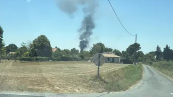Incendie à Saint-Caprais-de-Bordeaux - Gironde - 7 juillet 2026 - Feux de forêts et d'espaces naturels