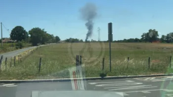 Incendie à Saint-Caprais-de-Bordeaux - Gironde - 7 juillet 2026 - Feux de forêts et d'espaces naturels