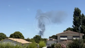 Incendie à Saint-Caprais-de-Bordeaux - Gironde - 7 juillet 2026 - Feux de forêts et d'espaces naturels