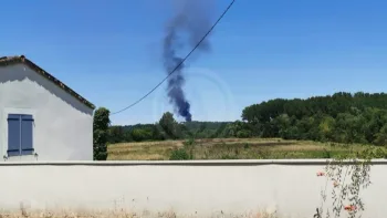 Incendie à Saint-Caprais-de-Bordeaux - Gironde - 7 juillet 2026 - Feux de forêts et d'espaces naturels