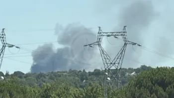 Incendie à Saint-Caprais-de-Bordeaux - Gironde - 7 juillet 2026 - Feux de forêts et d'espaces naturels