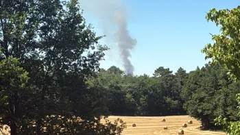 Incendie à Champagnac-de-Belair - Dordogne - 7 juillet 2026 - Feux de forêts et d'espaces naturels