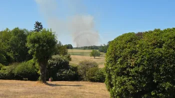Incendie à Champagnac-de-Belair - Dordogne - 7 juillet 2026 - Feux de forêts et d'espaces naturels