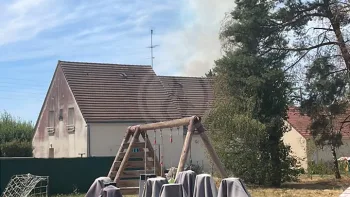 Incendie à Châtillon-sur-Cher - Loir-et-Cher - 7 juillet 2026 - Feux de forêts et d'espaces naturels