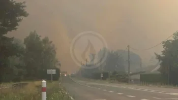 Incendie à Châtillon-sur-Cher - Loir-et-Cher - 7 juillet 2026 - Feux de forêts et d'espaces naturels