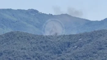 Incendie à Céret - Pyrénées-Orientales - 7 juillet 2026 - Feux de forêts et d'espaces naturels
