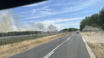 Incendie à Le Controis-en-Sologne - Loir-et-Cher - 7 juillet 2026 - Feux de forêts et d'espaces naturels