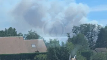 Incendie à Le Controis-en-Sologne - Loir-et-Cher - 7 juillet 2026 - Feux de forêts et d'espaces naturels