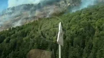 Incendie à Nantua - Ain - 7 juillet 2026 - Feux de forêts et d'espaces naturels