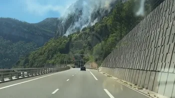 Incendie à Nantua - Ain - 7 juillet 2026 - Feux de forêts et d'espaces naturels