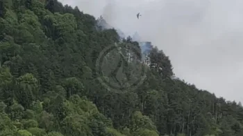 Incendie à Nantua - Ain - 7 juillet 2026 - Feux de forêts et d'espaces naturels