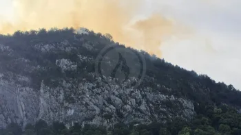 Incendie à Nantua - Ain - 7 juillet 2026 - Feux de forêts et d'espaces naturels