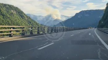 Incendie à Nantua - Ain - 7 juillet 2026 - Feux de forêts et d'espaces naturels