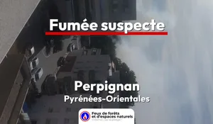 Incendie à Perpignan (66) : le feu est éteint