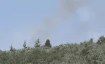 Un départ de feu est signalé à Roiffieux, dans le département de l'Ardèche (07)