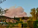 Lagorce (07) - feu virulent