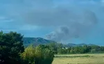 Niozelles (04) - reprise de l'incendie