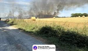 Incendie à Bouloire (72) : les pompiers interviennent