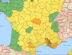 Le Var, le Vaucluse et l'Allier en risque élevé ce week-end