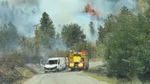 Feu de forêt à Bayons : un livreur en garde à vue après avoir roulé sur la jante