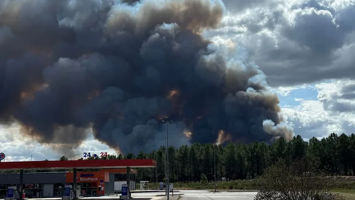 Incendie dans un parc photovoltaïque des Landes : 100 hectares brûlés, 150 pompiers mobilisés