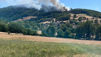 Incendie à Chanteuges - Haute-Loire - 7 juillet 2026 - Feux de forêts et d'espaces naturels