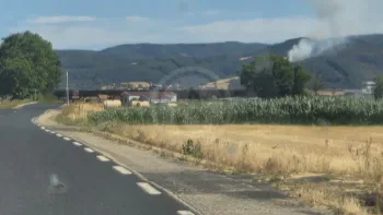 Incendie à Chanteuges - Haute-Loire - 7 juillet 2026 - Feux de forêts et d'espaces naturels