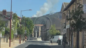 Incendie à Chanteuges - Haute-Loire - 7 juillet 2026 - Feux de forêts et d'espaces naturels