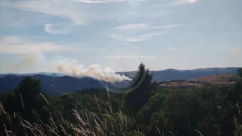 Incendie à Chanteuges - Haute-Loire - 7 juillet 2026 - Feux de forêts et d'espaces naturels