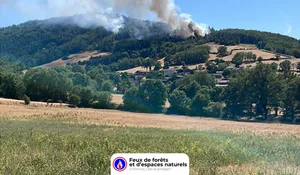 Incendie à Chanteuges (43) : les pompiers interviennent