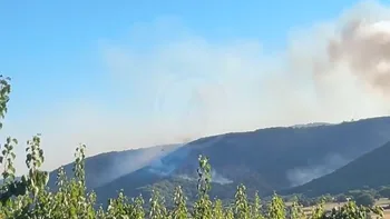 Incendie à Saint-Georges-les-Bains - Ardèche - 7 juillet 2026 - Feux de forêts et d'espaces naturels
