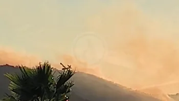 Incendie à Saint-Georges-les-Bains - Ardèche - 7 juillet 2026 - Feux de forêts et d'espaces naturels