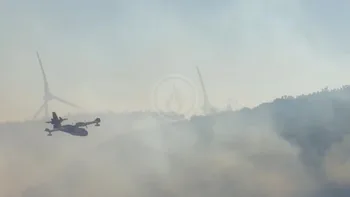 Incendie à Saint-Georges-les-Bains - Ardèche - 7 juillet 2026 - Feux de forêts et d'espaces naturels