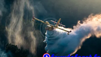 Incendie à Saint-Georges-les-Bains - Ardèche - 7 juillet 2026 - Feux de forêts et d'espaces naturels
