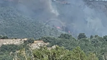 Incendie à Saint-Georges-les-Bains - Ardèche - 7 juillet 2026 - Feux de forêts et d'espaces naturels