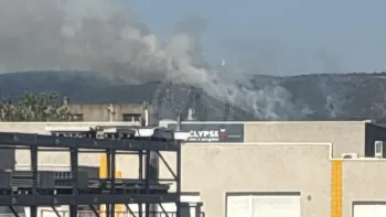 Incendie à Saint-Georges-les-Bains - Ardèche - 7 juillet 2026 - Feux de forêts et d'espaces naturels
