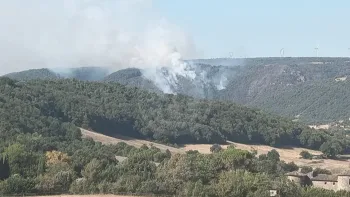 Incendie à Saint-Georges-les-Bains - Ardèche - 7 juillet 2026 - Feux de forêts et d'espaces naturels