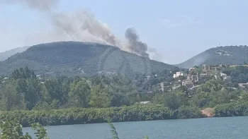 Incendie à Saint-Georges-les-Bains - Ardèche - 7 juillet 2026 - Feux de forêts et d'espaces naturels