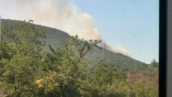 Incendie à Saint-Georges-les-Bains - Ardèche - 7 juillet 2026 - Feux de forêts et d'espaces naturels
