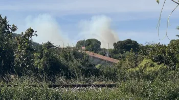 Incendie à Charmes-sur-Rhône - Ardèche - 7 juillet 2026 - Feux de forêts et d'espaces naturels