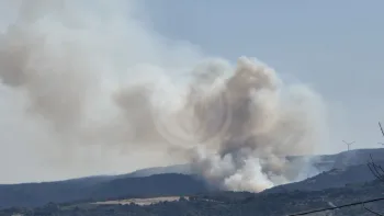 Incendie à Charmes-sur-Rhône - Ardèche - 7 juillet 2026 - Feux de forêts et d'espaces naturels