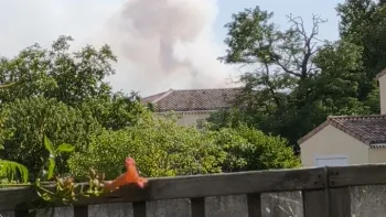 Incendie à Charmes-sur-Rhône - Ardèche - 7 juillet 2026 - Feux de forêts et d'espaces naturels