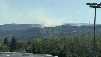 Incendie à Saint-Georges-les-Bains - Ardèche - 7 juillet 2026 - Feux de forêts et d'espaces naturels
