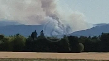 Incendie à Saint-Georges-les-Bains - Ardèche - 7 juillet 2026 - Feux de forêts et d'espaces naturels
