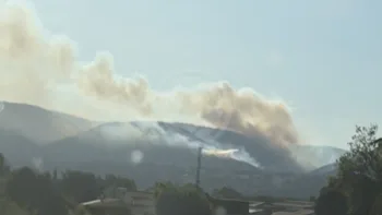 Incendie à Saint-Georges-les-Bains - Ardèche - 7 juillet 2026 - Feux de forêts et d'espaces naturels