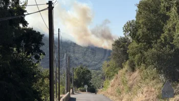 Incendie à Saint-Georges-les-Bains - Ardèche - 7 juillet 2026 - Feux de forêts et d'espaces naturels
