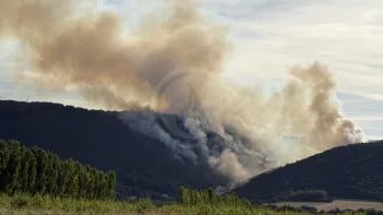 Incendie à Saint-Georges-les-Bains - Ardèche - 7 juillet 2026 - Feux de forêts et d'espaces naturels